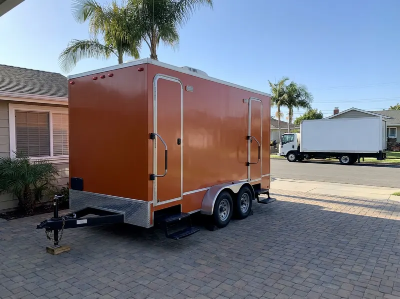Luxury Mobile Restroom Trailers in El Segundo, CA